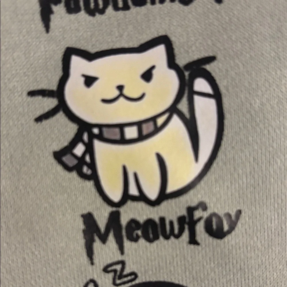 Potter Cats Feline Sweatshirt - Light Gray